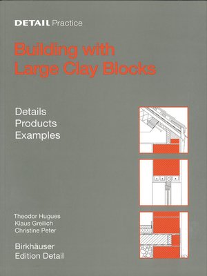 cover image of Building with Large Clay Blocks